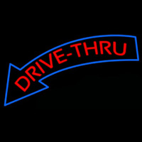 Drive Thru Neon Skilt