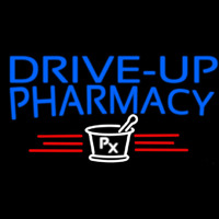 Drive Up Pharmacy Neon Skilt