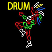 Drum Neon Skilt