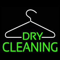 Dry Cleaning Neon Skilt