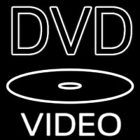 Dvd Video Dics Neon Skilt