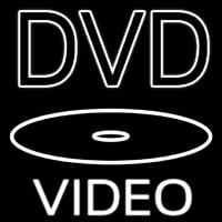 Dvd Video Dics Neon Skilt