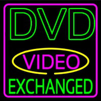 Dvd Video E changed 2 Neon Skilt