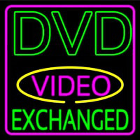 Dvd Video E changed 2 Neon Skilt