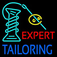 E pert Tailoring Neon Skilt