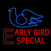 Early Bird Special Neon Skilt