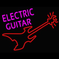 Electric Guitar Neon Skilt