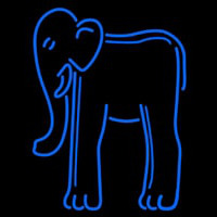 Elephant Neon Skilt