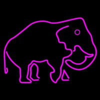 Elephant Neon Skilt
