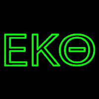 Epsilon Kappa Theta Neon Skilt