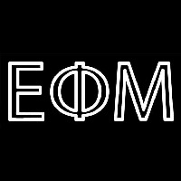 Eta Phi Mu Neon Skilt