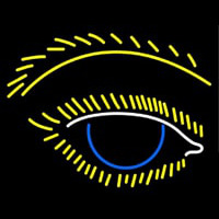 Eye Icon Neon Skilt