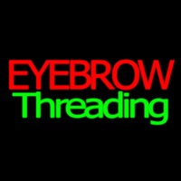 Eyebrow Threading Neon Skilt