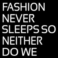 Fashion Grunge Neon Skilt