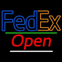 Fede  Logo With Open 3 Neon Skilt