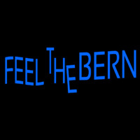 Feel The Bern Neon Skilt