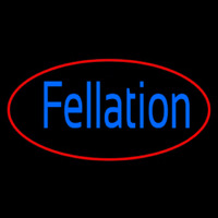 Fellation Neon Skilt