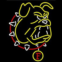 Ferris State Bulldogs Primary Neon Skilt