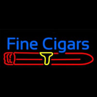Fine Cigars Neon Skilt