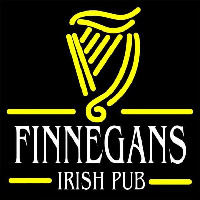 Finnegans Irish Pub Beer Sign Neon Skilt
