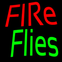 Fire Flies Neon Skilt
