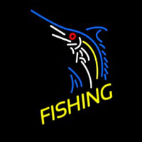 Fishing Neon Skilt