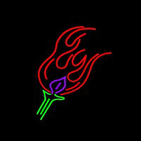 Flame Light Neon Skilt