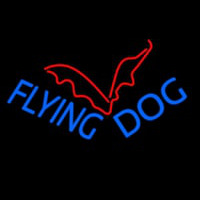 Flying Dog Neon Skilt