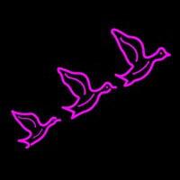 Flying Ducks Neon Skilt