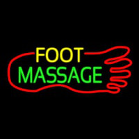 Foot Massage Neon Skilt