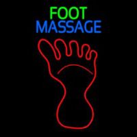 Foot Massage Neon Skilt