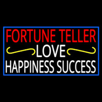 Fortune Teller Love Happiness Success With Phone Number Neon Skilt