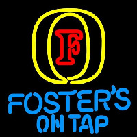 Fosters On Tap Beer Sign Neon Skilt