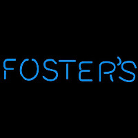 Fosters Word Beer Sign Neon Skilt