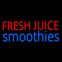Fresh Juices Smoothies Neon Skilt