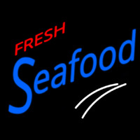 Fresh Seafood  Neon Skilt