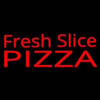 Fresh Slice Pizza Neon Skilt