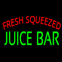 Fresh Squeezed Juice Bar Neon Skilt