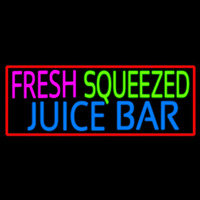 Fresh Squeezed Juice Bar Neon Skilt