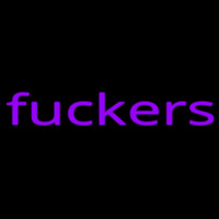 Fuckers Neon Skilt