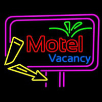 Funky Motel Vacancy Neon Skilt