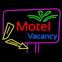 Funky Motel Vacancy Neon Skilt