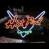 GARAGE HOT ROD Neon Skilt