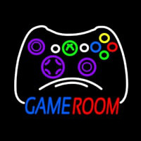 Game Room Xbo  Controller Neon Skilt