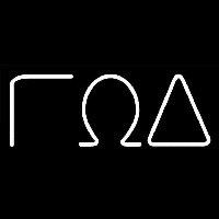 Gamma Omega Delta Neon Skilt
