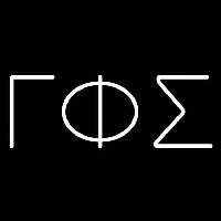 Gamma Phi Sigma Latino Greek Neon Skilt