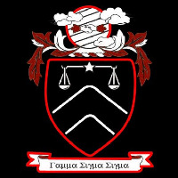 Gamma Sigma Sigma Logo Neon Skilt