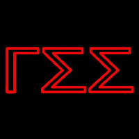 Gamma Sigma Sigma Neon Skilt