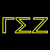 Gamma Sigma Zeta Neon Skilt