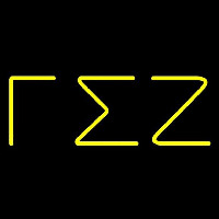 Gamma Sigma Zeta Neon Skilt